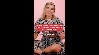 Florence Pugh wants to meet Tom Holland [upl. by Aizahs]