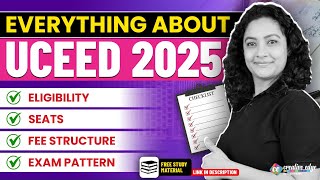 Everything About UCEED 2025 Exam  Eligibility Seats amp Fee Structure  All about UCEED 2025 [upl. by Clemen726]