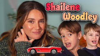 Shailene Woodley talks to kids about Ferraris [upl. by Mosora]