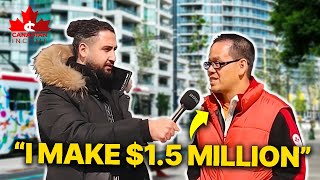 Asking People in Toronto What They Do For a Living📍Toronto  Canadian Income [upl. by Ras]