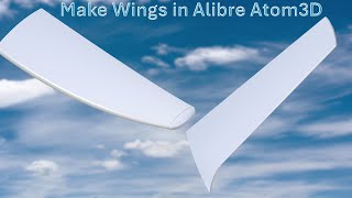 Alibre  Creating Wings and Air Foils in Alibre Atom3D [upl. by Tomas]