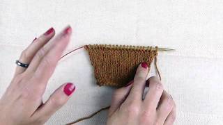 Tutoriel tricot  les augmentations levées [upl. by Nosyk]