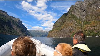 Rib Boat i Geirangerfjorden Norway 2021 [upl. by Prissy769]