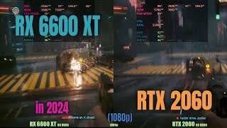 6600 XT vs RTX 2060 in 2024 [upl. by Aicatan]