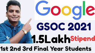 Google summer Of Code 2021  GSOC 2021 complete information  all about GSOC 2021 [upl. by Tahmosh]