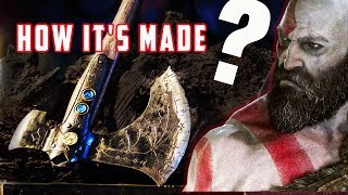 Kratos Axe  Construí o machado do Kratos  God Of War 4 [upl. by Amrak894]