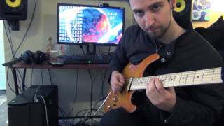 Intervals  Libra Full Guitar Cover  Plinis solo 720p [upl. by Lenuahs]