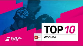 Top10  Woche 6  PENNY DEL  MAGENTA SPORT [upl. by Annabell]