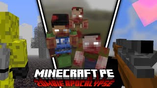 Best Zombie Apocalypse Addons For MCPE 120 [upl. by Aigroeg999]