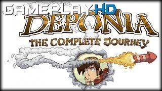 Deponia  The Complete Journey Gameplay PC HD [upl. by Deevan313]