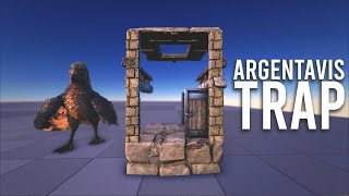 How to Build an Argentavis Taming Trap  Ark [upl. by Nevag]