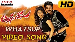 Whatsup Antu Full Video Song  Alludu Seenu Video Songs  Sai SrinivasSamantha [upl. by Yuk]