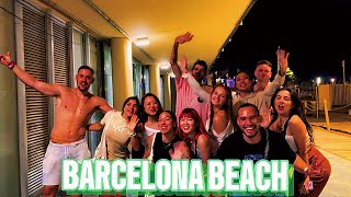 Un día por Barcelona beach  Monterblack FIESTA en Shoko [upl. by Anaytat919]