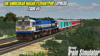 The South Deccan Route TSDR V5  EMD ACTION  19301 Dr Ambedkar Nagar Yesvantpur Express MSTS Live [upl. by Ile]