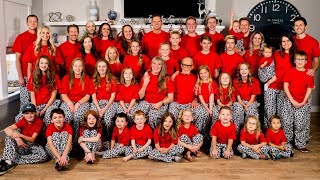 Family Christmas Jammies Picture 2018 45 Matching Pajamas [upl. by Burchett]