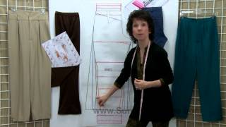 How to Pants Pattern Designing Tutorial [upl. by Nivloc818]