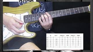 When The Sun Goes Down  Arctic Monkeys  Guitar lesson  Tabs [upl. by Drugi]