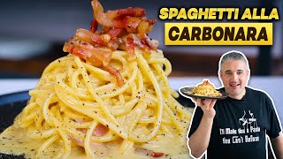 How to Make Next Level SPAGHETTI alla CARBONARA [upl. by Enenaej368]