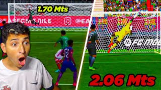 el Portero MAS ALTO 🆚 el Portero MAS BAJO ¿ La estatura realmente importa Fc Mobile [upl. by Zanas]