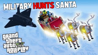 THE MILITARY HUNTS SANTA IN GTA RP [upl. by Larentia]