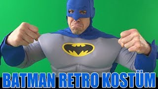 BATMAN RETRO KOSTÜM für Karneval Vorstellung [upl. by Edac]