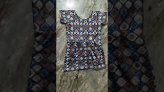 Peplum top cutting and stitchingoutfit from scratchvideosfashionyoutubeshorts [upl. by Lanette]