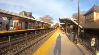 Netherwood Plainfield and Dunellen Train Stations on New Jerseys Raritan Valley Line [upl. by Courtund]