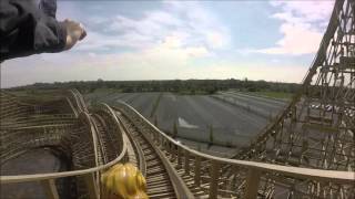 Cú Chulainn Coaster  Tayto Park  POV Coaster World [upl. by Attinahs]