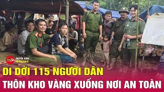 Cuộc sống mới của 115 người dân thôn Kho Vàng sau khi thoát được trận sạt lở ra sao  Tin24h [upl. by Airotel584]