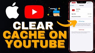 iOS18 How To Clear YouTube Cache on iPhone [upl. by Annoiek88]