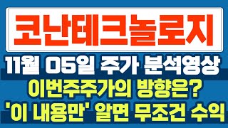 코난테크놀로지 주가분석 긴급속보 무상증자 이후 주가 폭등 시작 지금보다 300 더 올라갈 초대형호재 터진다 큰손 세력들의 5천억 매수 긴급공개 [upl. by Namia251]