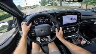 2024 Ford F150 Raptor R POV Drive Impressions and ASMR [upl. by Yartnoed483]