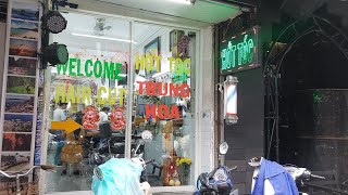 Trung Hoa Barbershop HCMC Vietnam [upl. by Olga]