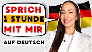 🗣️Sprich mit mir 1 Stunde Deutsch lernen verbessere deinen Wortschatz und Aussprache [upl. by Eixid]