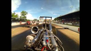 PTE Boosted Scheid Diesel Dragster Goes 6466 at 22530 MPH [upl. by Drawd]