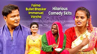 Faima Bullet Bhaskar Immanuel Varsha Hilarious Comedy Skits  Extra Jabardasth  ETV [upl. by Bruni]