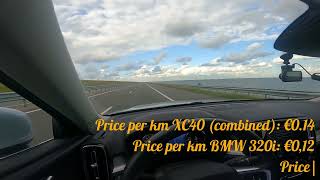 Vlog Cartalk Volvo XC40 T5 Fuel Consumption [upl. by Cire]