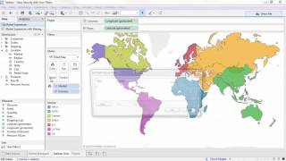 Data security with user Filter Tableau server and Tableau online [upl. by Isyed444]