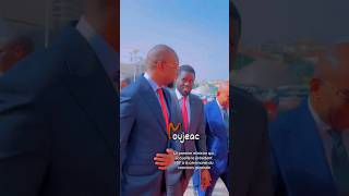 Ousmane Sonko accueille Bassirou Diomaye Faye  Complicité sereine sonko bassirou diomaye shorts [upl. by Lizzy382]