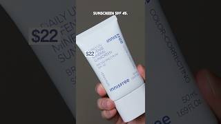 innisfree daily uv defense mineral sunscreen spf 45 review ☀️ [upl. by Jagir392]