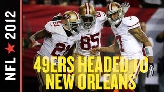 49ers vs Falcons 2013 San Francisco Storms Back from 17Point Deficit to Punch Ticket to SB XLVII [upl. by Ullyot249]