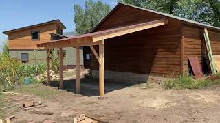 DIY Carport Build [upl. by Ailedo]