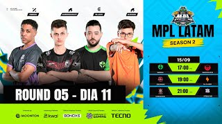 MPL LATAM S2 Regular Season AO VIVO  Round 5 Dia 11  Mobile Legends Bang Bang MPLLA [upl. by Arbuckle140]