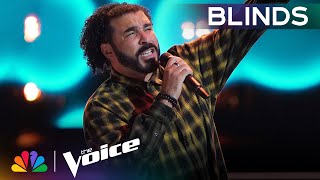 Adam Bohanan Covers quotHomequot by Marc Broussard with Soul and Feeling  The Voice Blind Auditions  NBC [upl. by Ennyl]