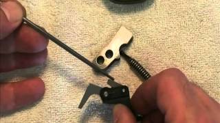 1022 Tips  10 How to lighten the trigger pull on Ruger 1022 [upl. by Eade]