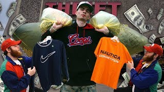 Trip to the Thrift 214  GIANT BAGS OF SWAG Guess Nautica OG Nike [upl. by Moe527]