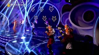 Ylvis The FoxWhat Does The Fox Say Official Music Video  Lyrics HD Slow Motion [upl. by Verdie]