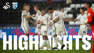 Swansea City v Gillingham  Highlights [upl. by Noah]