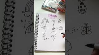 Spring Planner Doodles with Zebra Pen [upl. by Charissa]