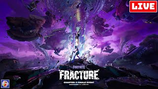 STREAMED 🔴FORTNITE FRACTURE LIVE EVENT🔴A New Beginning amp Chapter 4 Teasers  Leaks After [upl. by Nataline692]